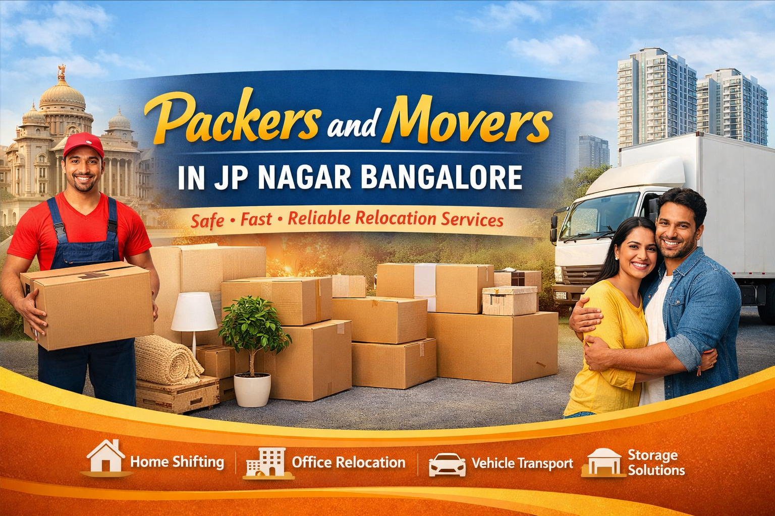 Packers and Movers in JP Nagar Bangalore: Your Ultimate Guide for Hassle-Free Relocation