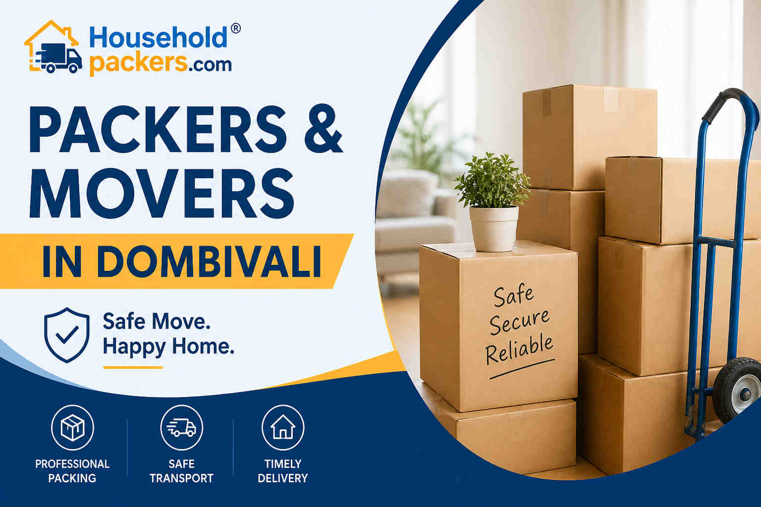 Packers and Movers in Dombivali | Reliable Relocation Services for Safe Shifting