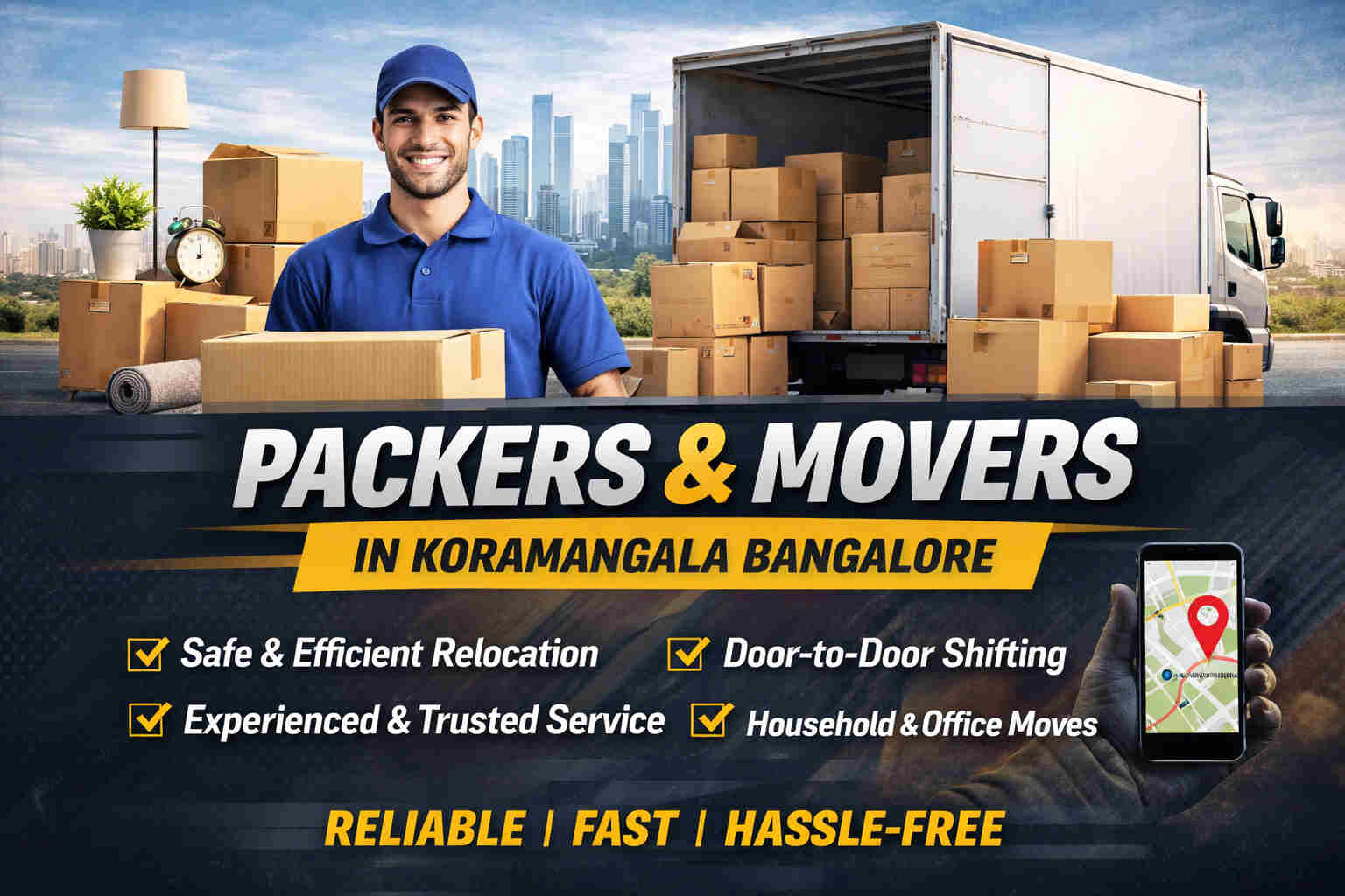 Packers and Movers in Koramangala Bangalore: A Guide for Hassle-Free Relocation