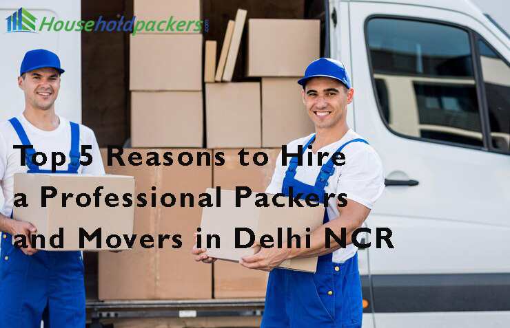 Top 5 Reasons to Hire a Professional Packers and Movers in Delhi NCR
